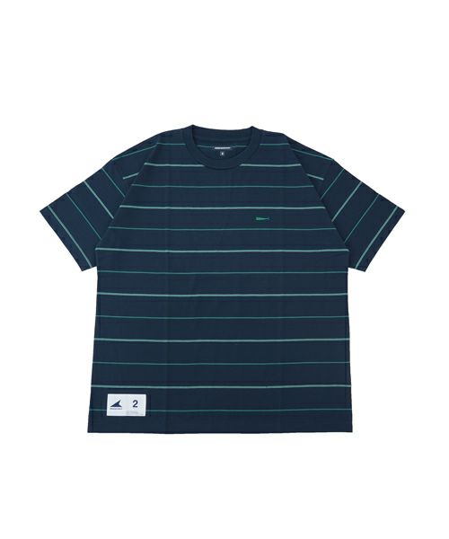＜DESCENDANT＞HORIZONTAL MULTI STRIPE SS