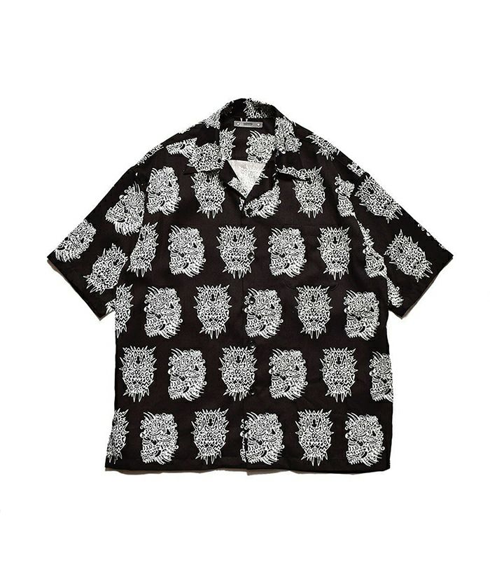 ＜MINEDENIM＞NOAH LYON × MINEDENIM S/S Open Collar SH