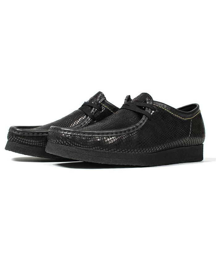 ＜WACKO MARIA＞CLARKS ORIGINALS / SNAKE EMBOSSED LEATHER WALLABEE