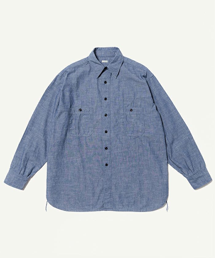 A.PRESSE＞BB Washed Chambray Shirt | MAKES ONLINE STORE