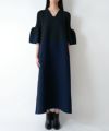 ＜CFCL＞POTTERY SHORT BELL SLEEVE FLARE DRESS