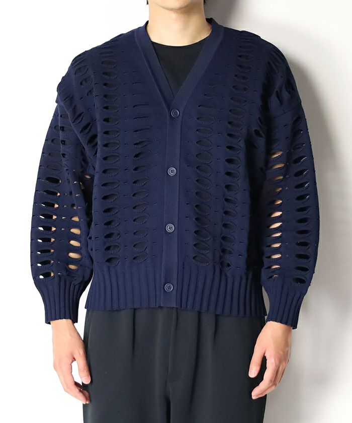 未使用級 CFCL 23AW FAÇADE VENTS CARDIGAN | lizcunha.com.br