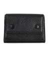LEATHER FLAP WALLET