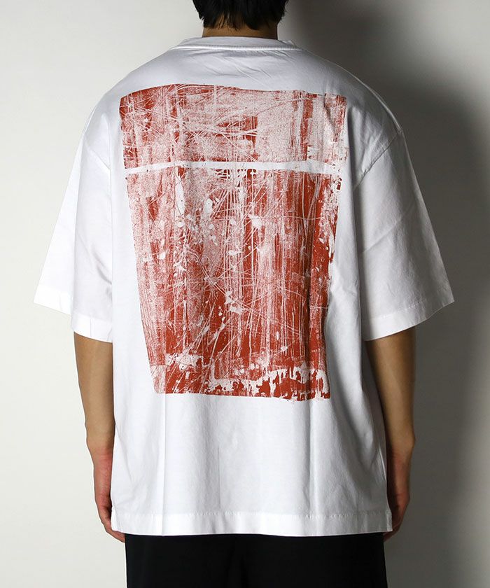 SCRATCH TAB SKATE S/S TEE（OMAE23-RTW0030）