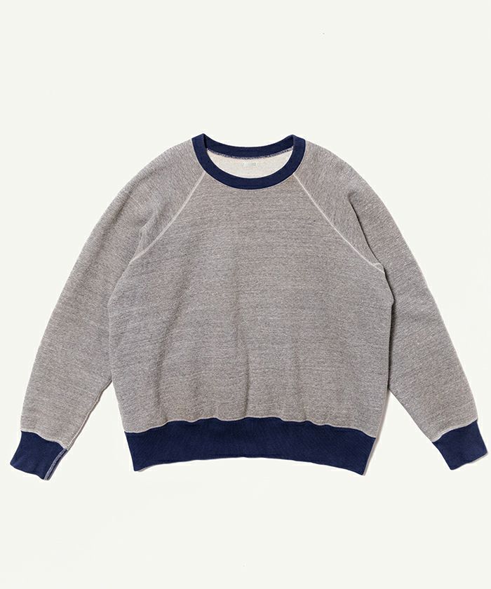 ＜A.PRESSE＞Vintage Sweatshirt GRAY