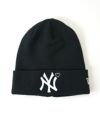 ＜BASICKS＞Yankees Heart Embroidery Knit Cap