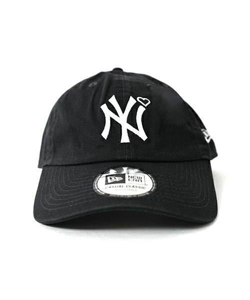 BASICKS＞Yankees Heart Embroidery Cap | MAKES ONLINE STORE