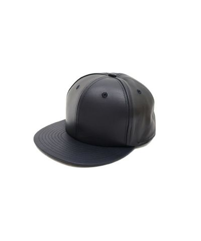 KARL DONOGHUE LAMB LEATHER TRUCKER CAP-