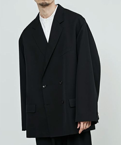 Graphpaper＞Scale Off Wool Double Jacket(GM233-20169B) | MAKES