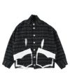 ＜sulvam＞Houndstooth over blouson