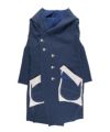 ＜sulvam＞Wool-denim loose neck over coat