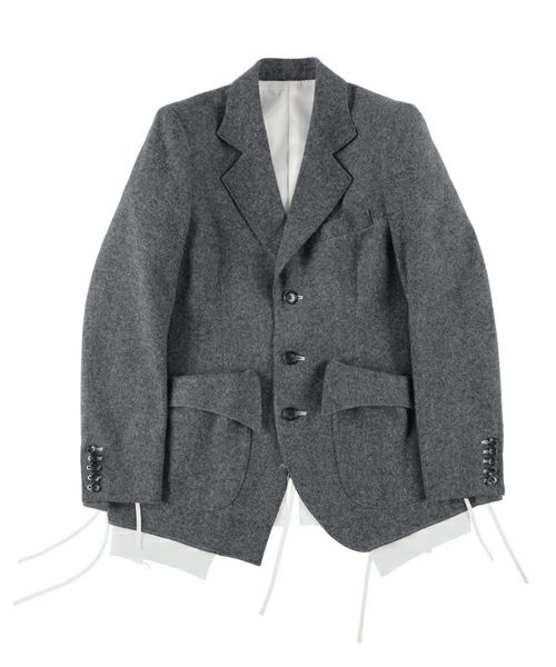 ＜sulvam＞3 button piping jacket