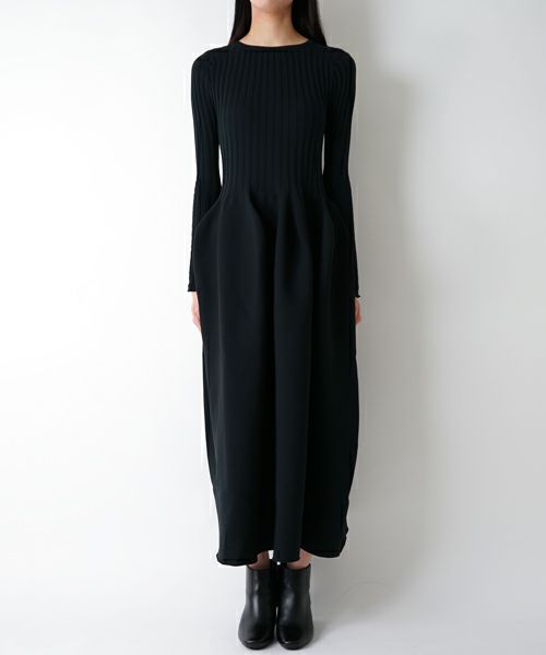 ＜CFCL＞POTERY LONG SLEEVE DRESS