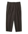 ＜White Mountaineering＞STRECH 2 TUCK PANTS