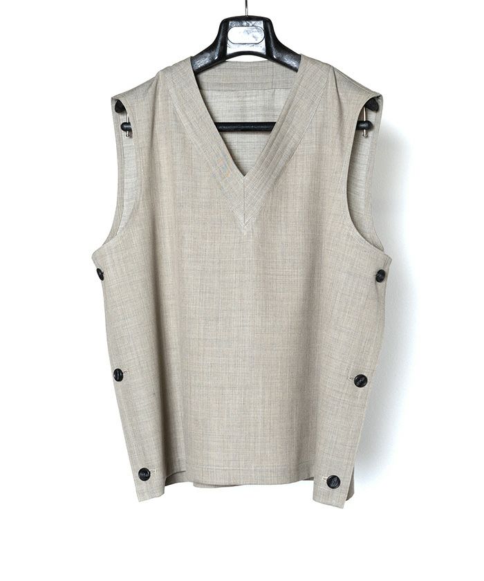 RAINMAKER＞PULL OVER KARATE VEST | MAKES ONLINE STORE