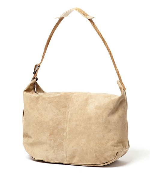 ＜nonnative＞DWELLER SHOULDER BAG PIG SUEDE