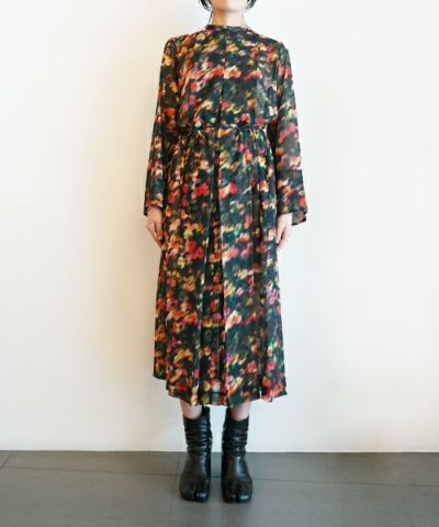 TELMA＞Printed Chiffon Dress | MAKES ONLINE STORE