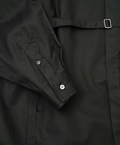 FACETASM＞LONG BELTED SHIRT | MAKES ONLINE STORE