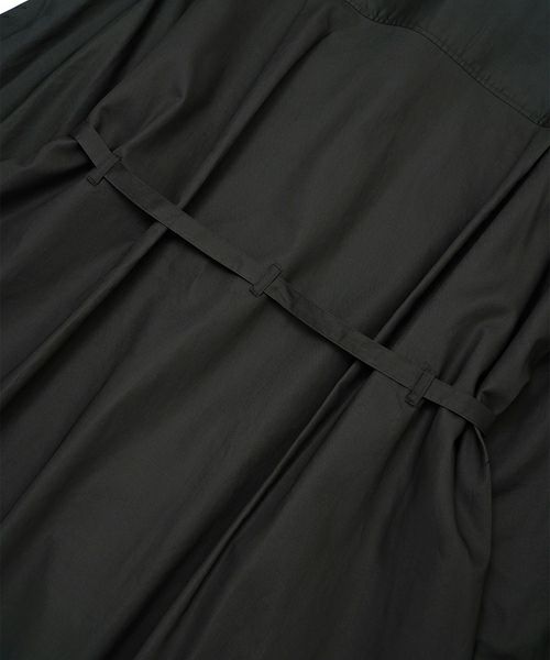 FACETASM＞LONG BELTED SHIRT | MAKES ONLINE STORE