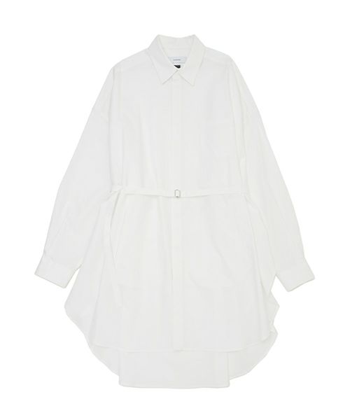 ＜FACETASM＞LONG BELTED SHIRT