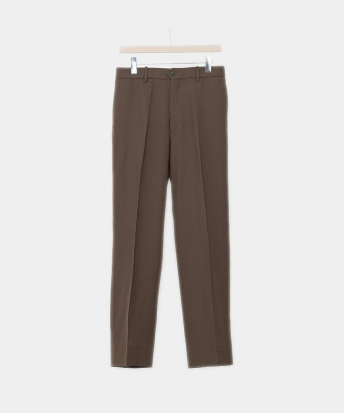 MARKAWARE＞FLAT FRONT TROUSERS | MAKES ONLINE STORE