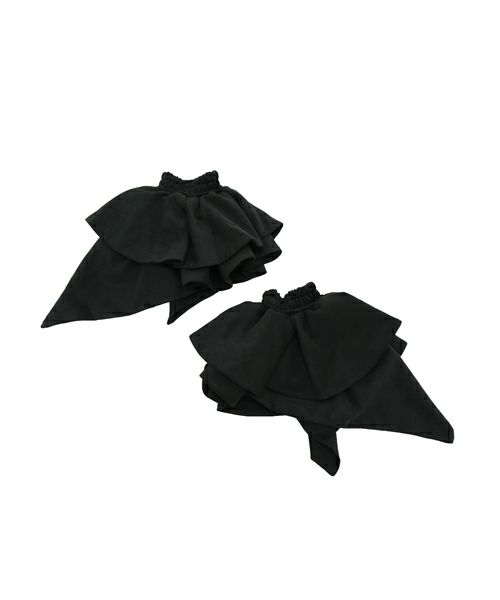 ＜MARGE＞Suedo ruffle cuffs