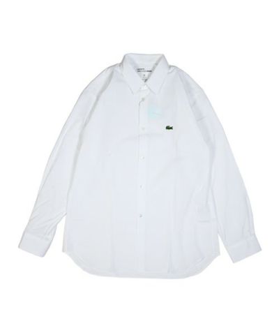 COMME des GARCONS SHIRT コムデギャルソンシャツ デザインシャツ ホワイト S16039 Size S