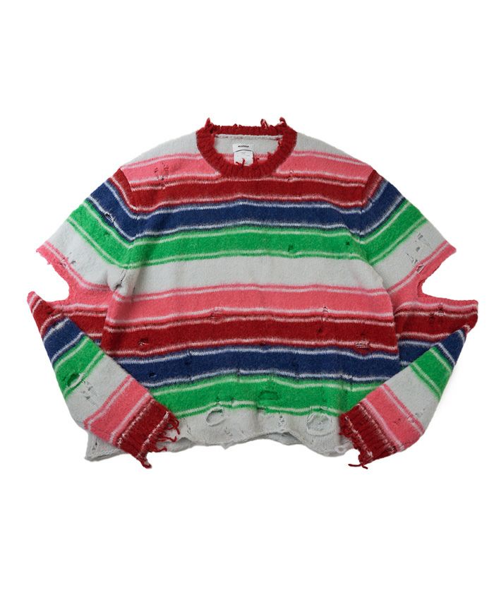 doublet 23AW STRIPE OVERSIZE PULLOVER810