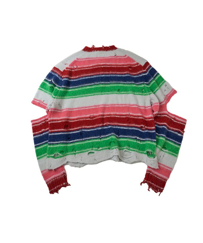 doublet＞STRIPE OVERSIZE PULLOVER | MAKES ONLINE STORE