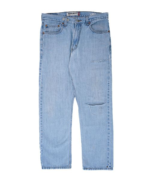 BASICKS＞Vintage Levis Heart Stitch Damage Denim(S size) | MAKES