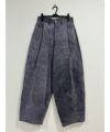 ＜KIDILL＞TUCK DENIM PANTS CHEMICAL WASH