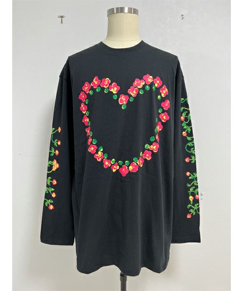 ＜KIDILL＞ROSE L/S T-SHIRT