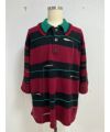 ＜KIDILL＞OVERSIZD BORDER POLO KNIT COLLAB WITH rurumu