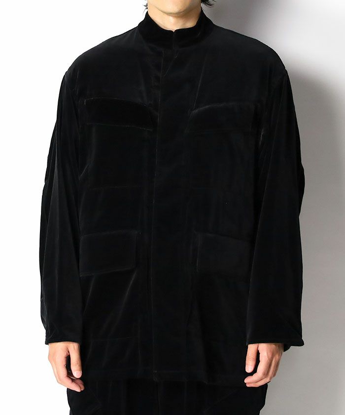 blurhms＞Velvet Field Jacket | MAKES ONLINE STORE