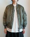 ＜HYKE＞TYPE MA-1 JACKET