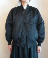 ＜HYKE＞TYPE MA-1 JACKET