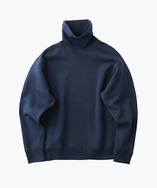 ATON＞ZERO TSURI URAKE HIGHNECK SWEAT SHIRTS | MAKES ONLINE STORE