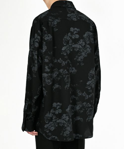 LAD MUSICIAN＞NEW ROSE MIX BIG SHIRT (2223-133) | MAKES ONLINE STORE