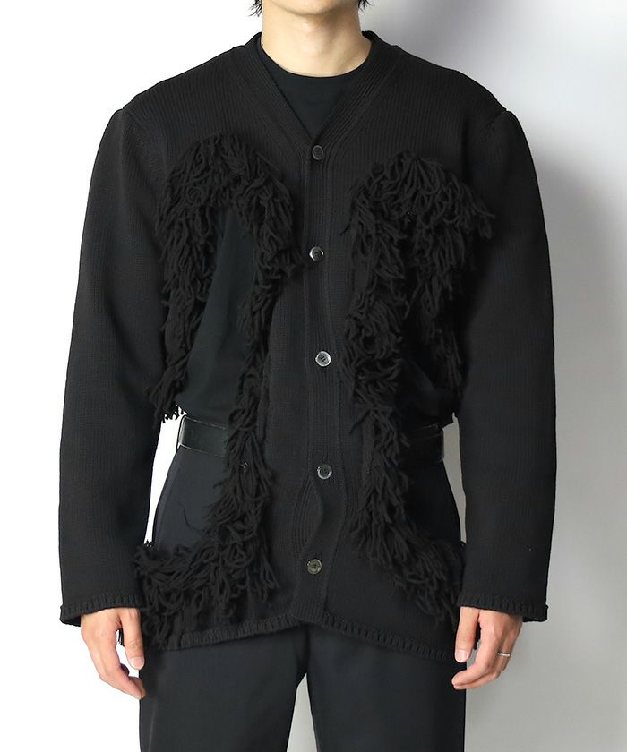 ＜COMME des GARCONS HOMME PLUS＞ファー カーディガン