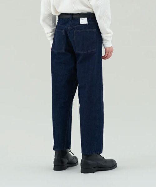 CIOTA＞Baggy 5 Pocket Pants Navy | MAKES ONLINE STORE