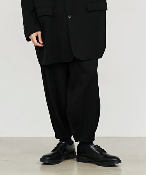 ＜Graphpaper＞Wool Doeskin Tapered Trousers (GM233-40246B)