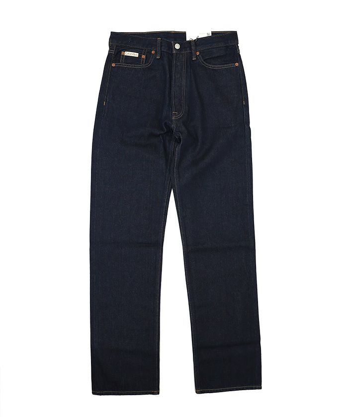 CALVIN KLEIN＞CLASSIC STRAIGHT CK RW SLVDG JEANS | MAKES ONLINE STORE