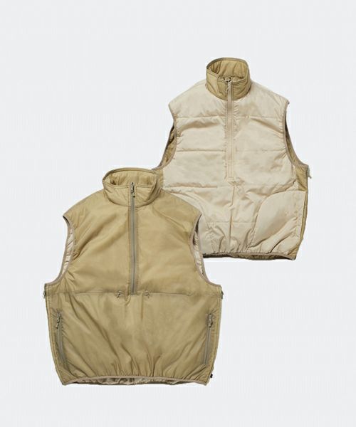 DAIWA PIER39＞TECH REVERSIBLE PULLOVER PUFF VEST | MAKES ONLINE STORE