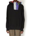 ＜kolor＞切替コットンHoodie (23WCM-T07206)