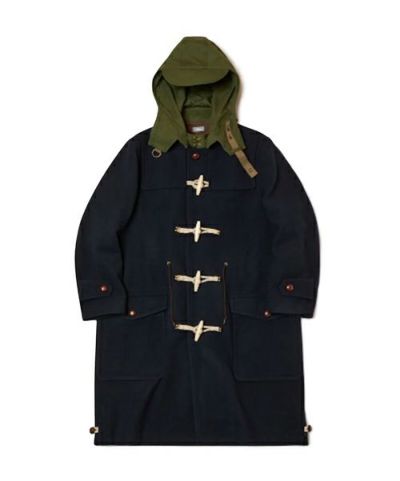 kolor BEACON＞Co Hoodie ダッフルコート (23WBM-C01135) | MAKES 