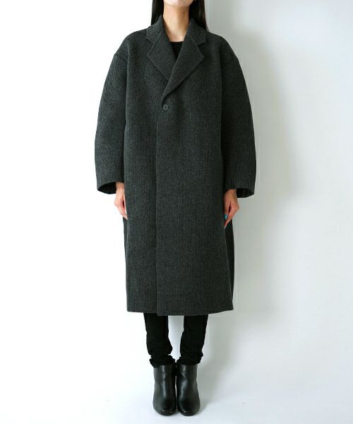 ＜CFCL＞TW INLAY DOUBLE BREASTED CHESTER COAT(WOMEN)