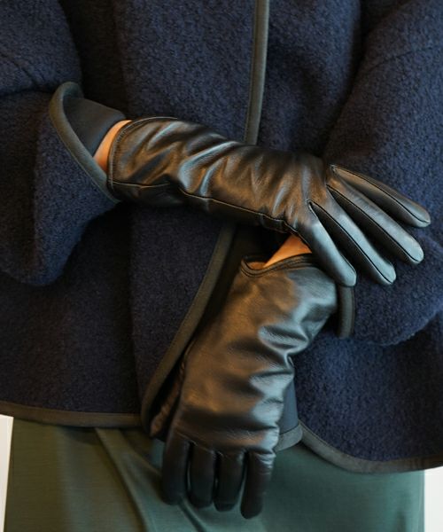 ＜Mame Kurogouchi＞Leather Dress Gloves