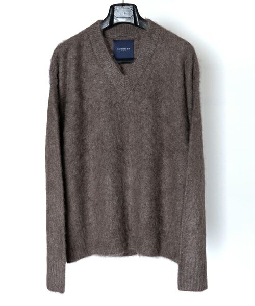 RAINMAKER＞MINK CASHMERE V NECK SWEATER | MAKES ONLINE STORE