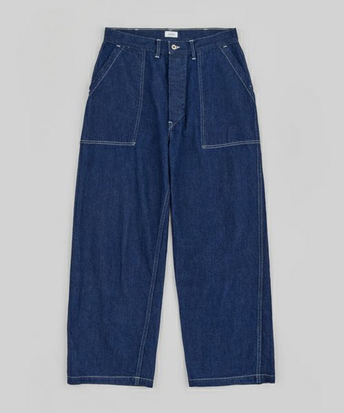 ＜CIOTA＞Denim Baker Pants (Navy)
