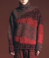 ＜The Viridi-anne＞reversible grunge sweater